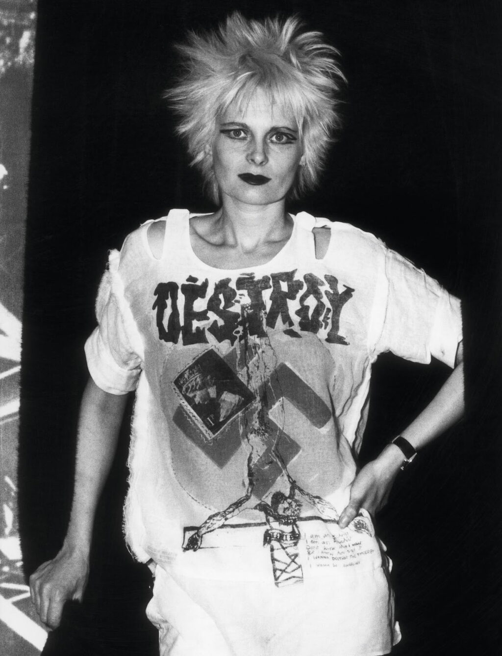 Fashion Activism - Vivienne Westwood Wears The Destroy T-Shirt